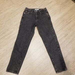 Garage Black Mom Jean Size 25
